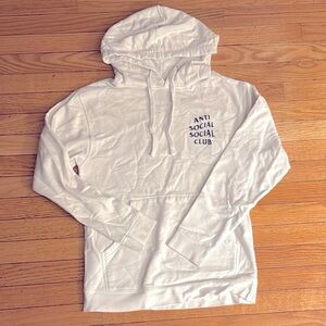 Anti Social Social Club White Sweatshirt Casual Comfort
